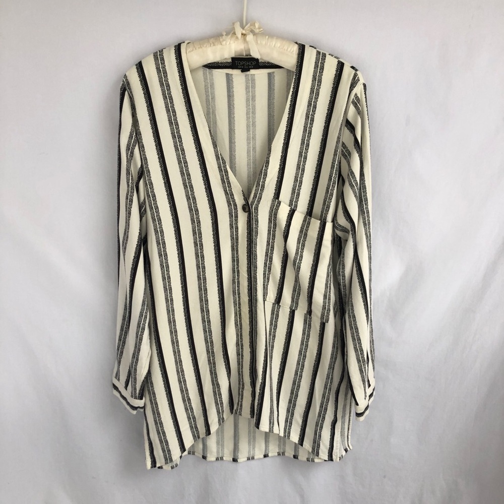Topshop Stripe Shirt